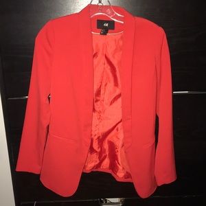 Red blazer